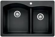 Blanco Diamond Silgranit Sink - 1- 3/4 Bowl Dual Deck
